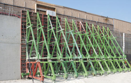 Cassaforma per getti contro terra - SINGLE-SIDE WALL SYSTEM HEAVY DUTY - Faresin Formwork SpA - in acciaio / per muro