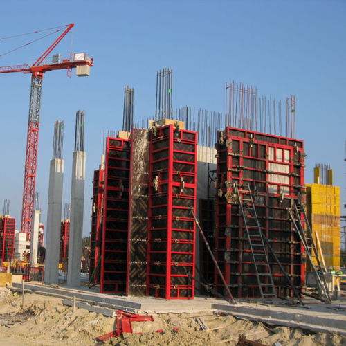 Cassaforma modulare - POKER P100 - Faresin Formwork SpA - in acciaio / per pilastro