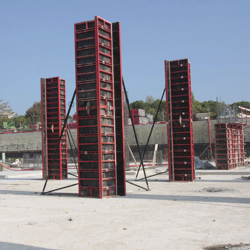 Cassaforma modulare - POKER P120 - Faresin Formwork SpA - in acciaio / per pilastro / regolabile