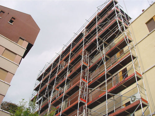 Ponteggio in acciaio zincato - MODUL FLEX - Faresin Formwork SpA - di grande altezza / universale