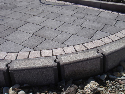 Bordura per marciapiede - FAVARO1 - in calcestruzzo / lineare / curva