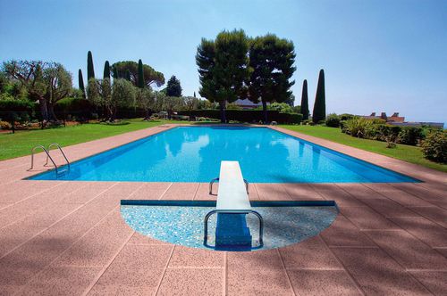 Piastrella in calcestruzzo - CANOVA - FAVARO1 - sabbiata / per bagnasciuga di piscina / da pavimento