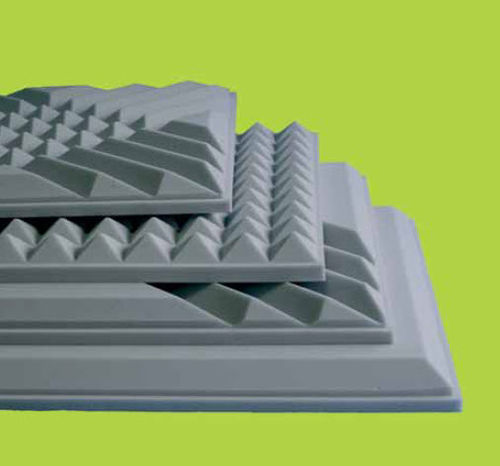 Pannello fonoassorbente a muro - ISOTEK MODULO - N.D.A. NUOVE DIMENSIONI AMBIENTALI - in espanso / piramidale / professionale