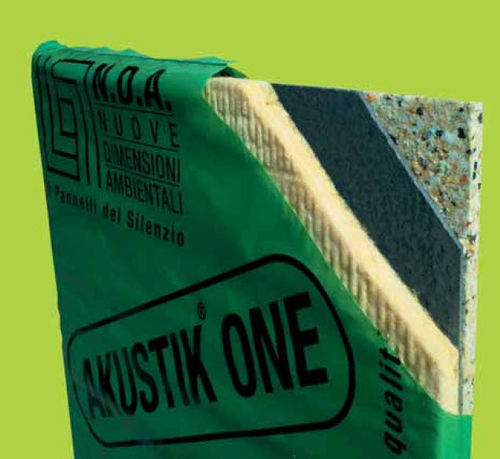 Isolante termo-acustico - AKUSTIK ONE - N.D.A. NUOVE DIMENSIONI AMBIENTALI - in poliuretano / in pannelli / per isolamento a cappotto ITE