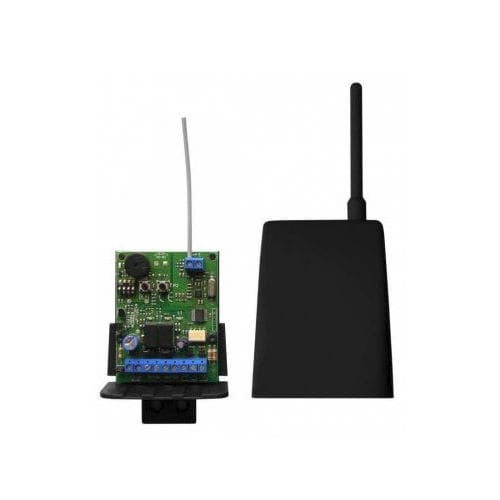 Rilevatore di presenza - TRANSCEIVER-RX - NOLOGO - non incassato / professionale / nero