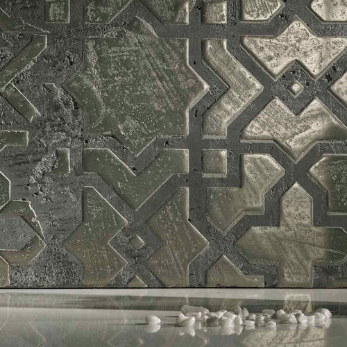 Piastrella in gres porcellanato - TANGIER LATTICE - NOVACOLOR - levigata / a rilievo / da interno