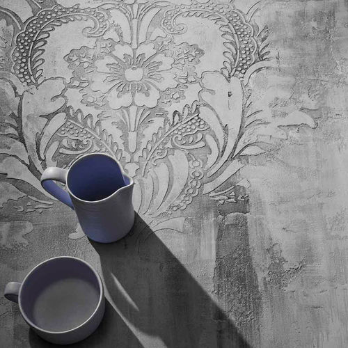 Piastrella in gres porcellanato - LISABETTA DAMASK - NOVACOLOR - a rilievo / da interno / da pavimento