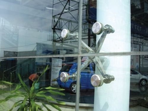 Ancoraggio per facciata continua in acciaio inossidabile - SPIDER - GC TRADE