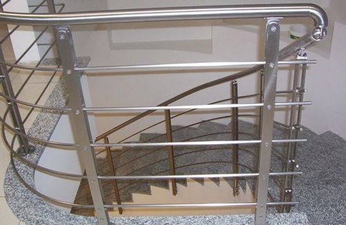 Ringhiera in acciaio inossidabile - DEDRA - GC TRADE - a sbarre / da interno / per scala
