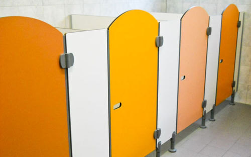 Cabina per bagni pubblici in acciaio - GK 1-T - GES GROUP - per toilette / per scuola materna