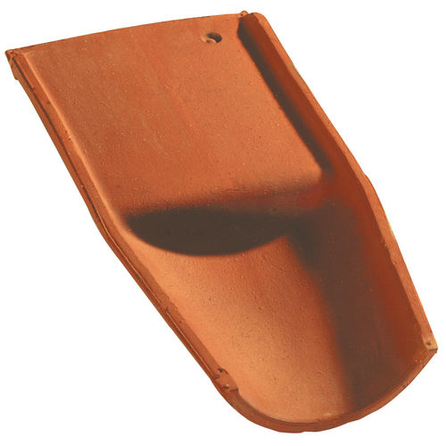 Tegola di grondaia - 1091 - EDILIANS - in terracotta / piccola / rossa