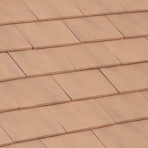 Tegola piana - STRETTO HUGUENOT - EDILIANS - in terracotta / grande