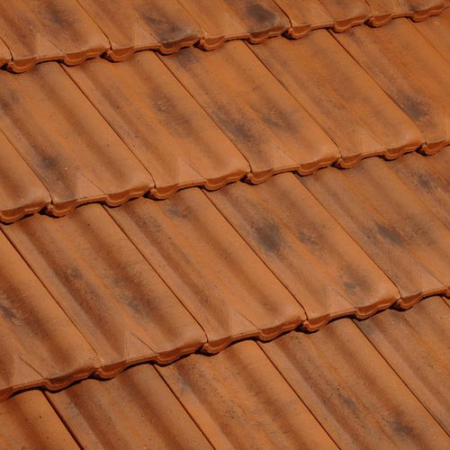 Tegola a incastro - DELTA 10 STE FOY - EDILIANS - in terracotta / grande / rossa
