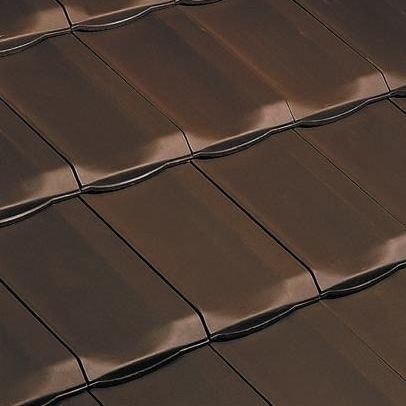 Tegola a incastro - H 10  - EDILIANS - in terracotta / grande / rossa