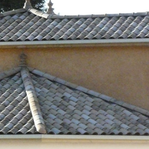 Tegola curva - OMEGA STE FOY - EDILIANS - a incastro / in terracotta / grande