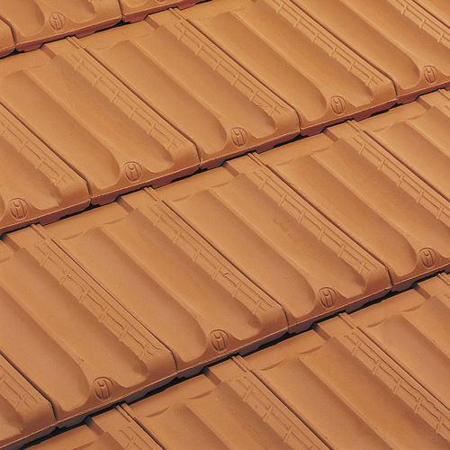 Tegola marsigliese - POUDENX - EDILIANS - in terracotta / grande / doppia