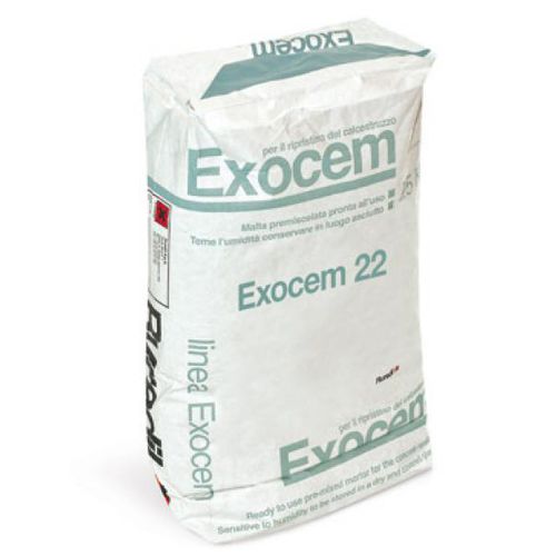 Malta di riparazione - EXOCEM 22 - RUREDIL - antiritiro / per calcestruzzo / per cemento