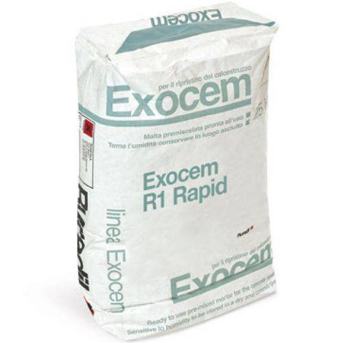 Malta di riparazione - EXOCEM R1 RAPID - RUREDIL - da restauro / per calcestruzzo / per cemento