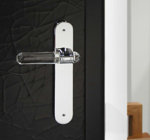 Maniglia per porta - DIAMANTE - SALICE PAOLO - da finestra / in ottone / in cristallo