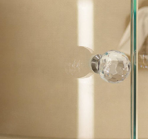 Pomello per mobile classico - DIAMANTE - SALICE PAOLO - in ottone / in cristallo
