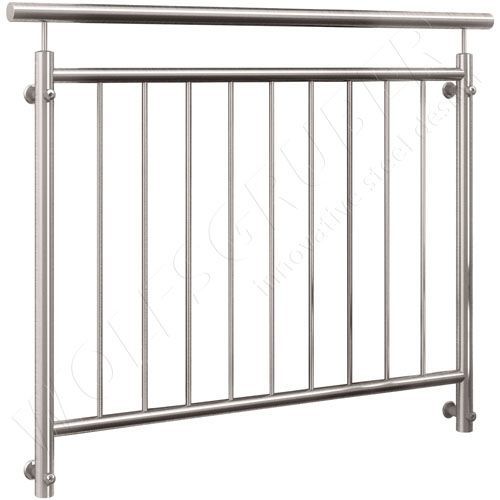 Ringhiera in acciaio inossidabile - B01 - WOLFSGRUBER - a sbarre / da esterno / per scala