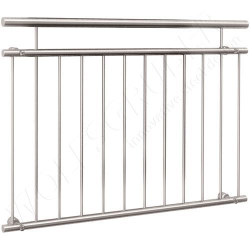 Ringhiera in acciaio inossidabile - B02 - WOLFSGRUBER - a sbarre / da esterno / per scala