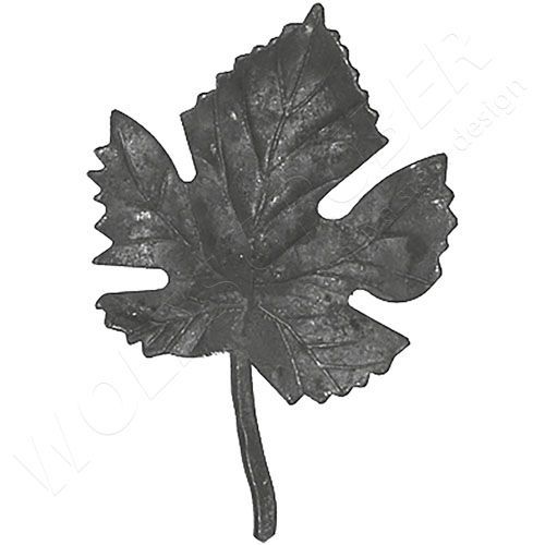 Scultura in acciaio - Foglio - WOLFSGRUBER - da esterno / floreale / contemporanea
