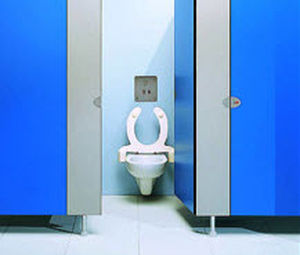 Cabina per bagni pubblici in alluminio - SCENA - SOEMA - per toilette / per edifici pubblici