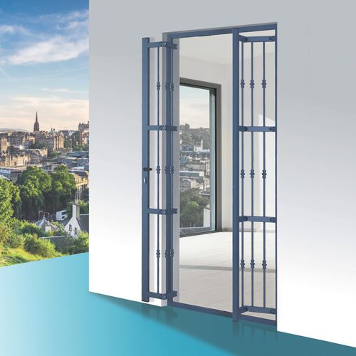 Inferriata di sicurezza per finestra - MULTIPLA CLT - STEEL PROJECT - per porta / in acciaio inossidabile