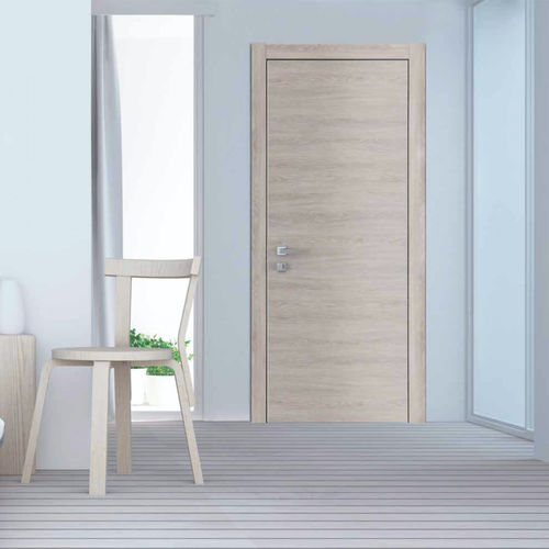 Porta da interno - SERENITY - STEEL PROJECT - in acciaio / battente / contemporanea
