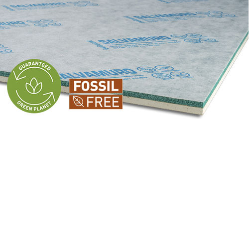 Isolante accoppiato anima in polietilene - IsolGypsum Special Super Green - TECNASFALTI (ISOLMANT) - rivestimento in cartongesso / per muro / Euroclasse B-s1-d0