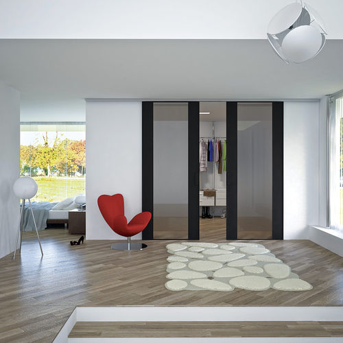 Sistema scorrevole per porta - HIDE - TERNO SCORREVOLI - per porta in legno