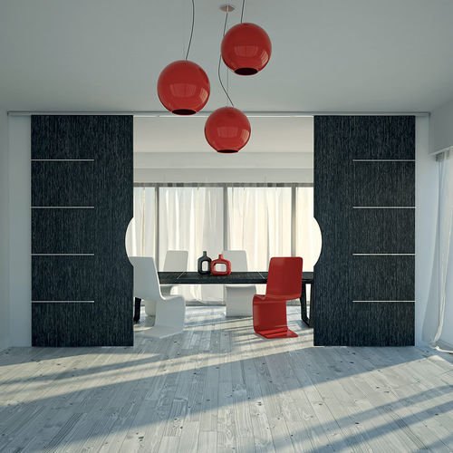 Sistema scorrevole per porta - SYNC - TERNO SCORREVOLI - per porta in legno