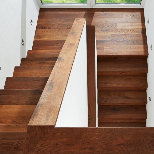 Scala a U - L-SHAPED - tilo GmbH - con gradini in legno / in legno / per uso residenziale
