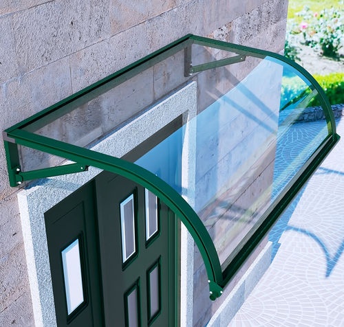 Pensilina per porta - ARCO - MIONI - da ingresso / per finestra / per scala esterna