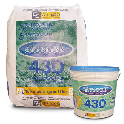 Impermeabilizzante per terrazza - AQUASCUD 430 - VOLTECO - per pavimento / per tetto / in cemento