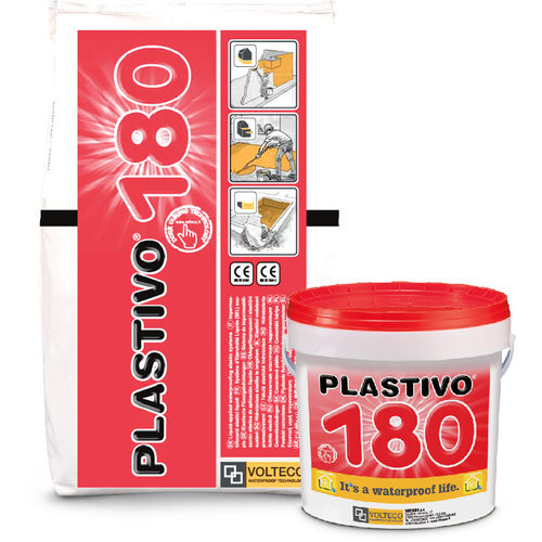 Sistema impermeabilizzante da pavimento - PLASTIVO 180 - VOLTECO - polimerico
