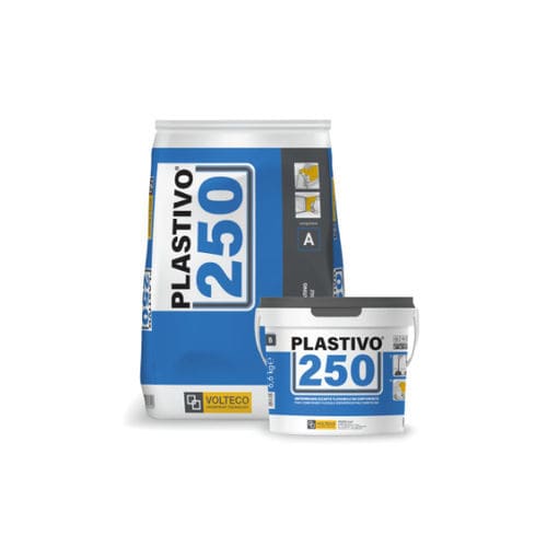 Intonaco di protezione - PLASTIVO 250 - VOLTECO - per piscina / per muro / polimerico