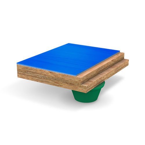 Pavimentazione sportiva da interno - ELASTIFLEX - MONDO - in gomma / in legno / sintetica