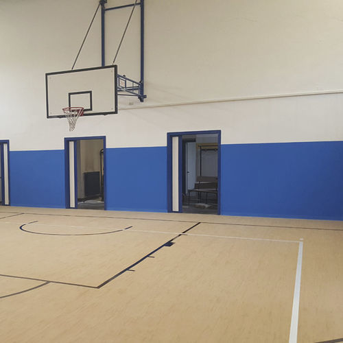 Pavimentazione sportiva da interno - POWERPLAY™ COMBI - MONDO - in gomma / in legno / in schiuma di poliuretano