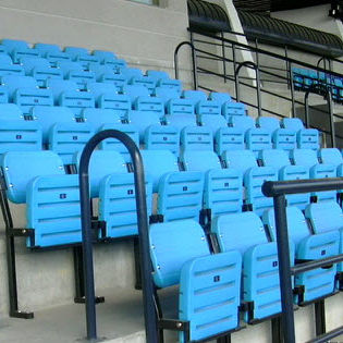 Sedia per gradinata ribaltabile - MONDOSEAT 5 - MONDO - per impianto sportivo