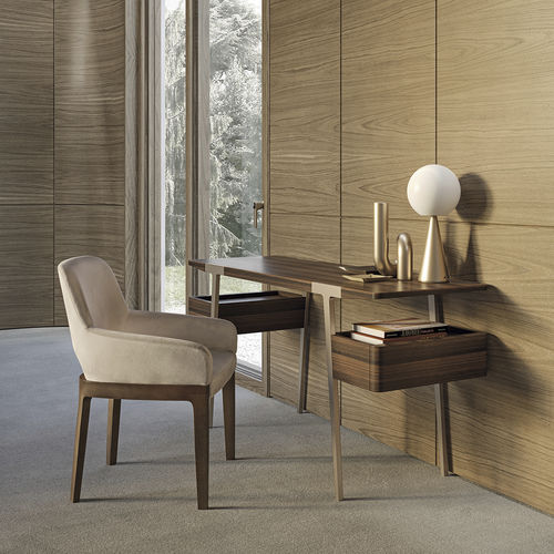 Scrivania da terra - Domus  - TURRI - contemporanea / impiallacciata in legno / in MDF