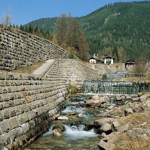 Blocco in pietra per muro portante - CONSORZIO CAVATORI PRODUTTORI PORFIDO SOC. COOP. - facciavista