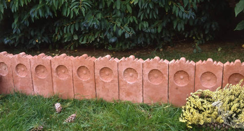 Bordura da giardino - ROSONE - FORNACE BALLATORE GIUSEPPE - in terracotta / altre forme