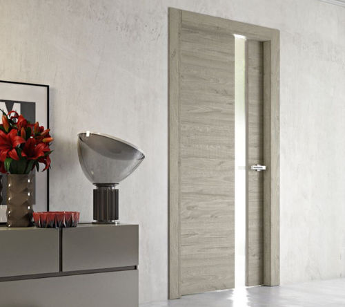 Porta da interno - Marsia Quercia Gran Sasso - PAIL SERRAMENTI - in laminato / battente / contemporanea