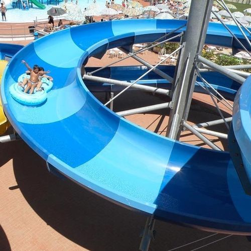 Scivolo girevole - RAPID RIVER 200 - TECNOPISCINE INTERNATIONAL - per parco acquatico