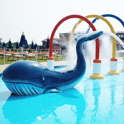 Fontana da piscina per piscina pubblica - WHALE - TECNOPISCINE INTERNATIONAL