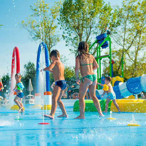 Fontana da piscina per piscina interrata - GEYSER - TECNOPISCINE INTERNATIONAL - per piscina pubblica