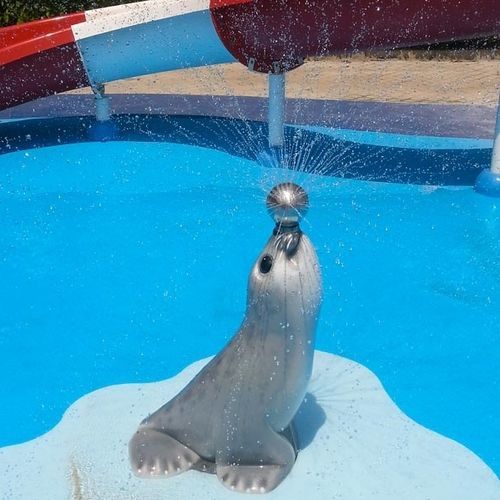 Fontana da piscina per piscina interrata - SEAL - TECNOPISCINE INTERNATIONAL - per piscina pubblica