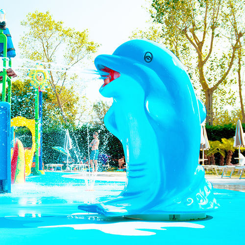 Fontana da piscina per piscine fuoriterra - DOLPHIN - TECNOPISCINE INTERNATIONAL